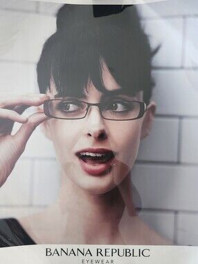 Banana Republic Eyewear Poster With Kristen Ritter